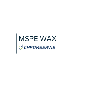 MSPE WAX logo with Chromservis branding and a vertical blue line separator