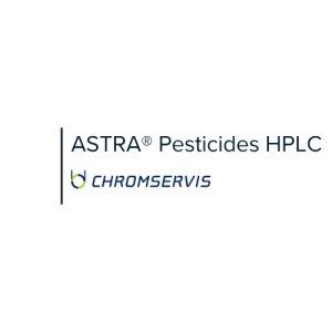 ASTRA® Pesticides HPLC logo with Chromservis branding